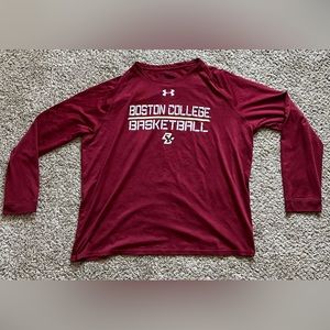 Boston College basketball long sleeve shirt under armour Men’s XL
